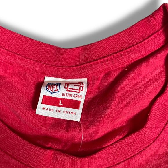 Kansas City Chiefs Womens Large Crop Tee Shirt Muscle Graphic NFL x Forever21 - Picture 11 of 13